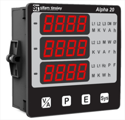 Đồng hồ đo công suất điện Sifam Tinsley Alpha 10, Alpha 20, Alpha 30, Alpha 40, Alpha 45